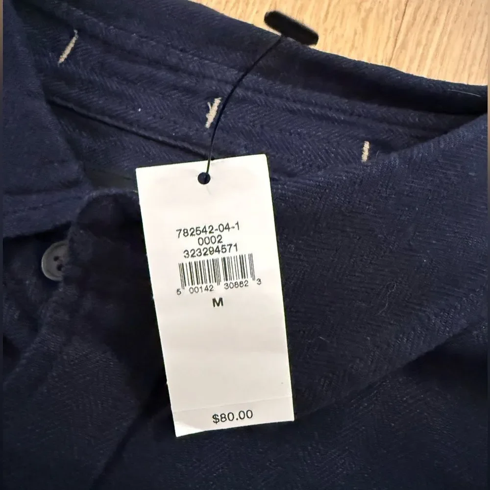 Banana Republic Navy Casual Button Down Shirt